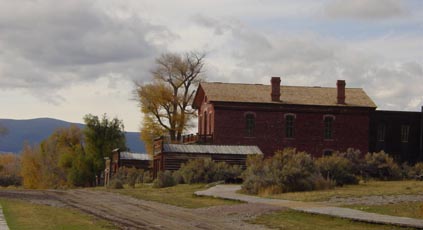 The brick courthouse was built in 1875