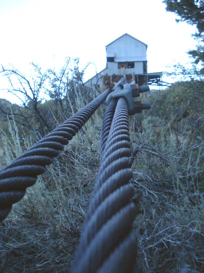 these cables streach all the way up to the upper part of the mountain