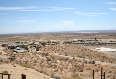 this view is up by the FAA radar dome