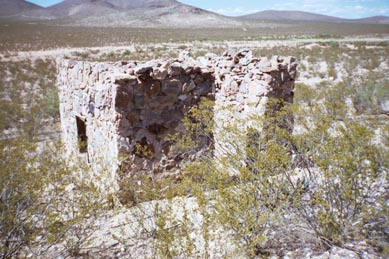 the three remaining walls make a good windbreak