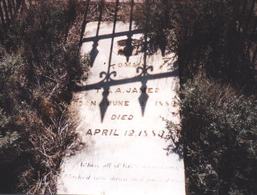 this headstone no longer stands