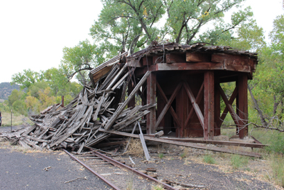 once used to fill the boiler in the steam engines